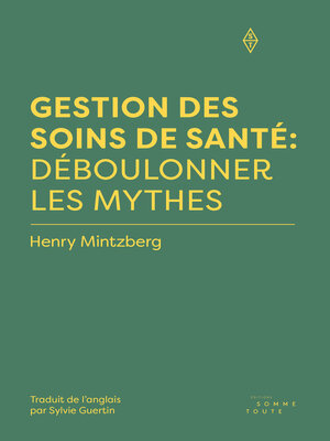 cover image of Gestion des soins de santé